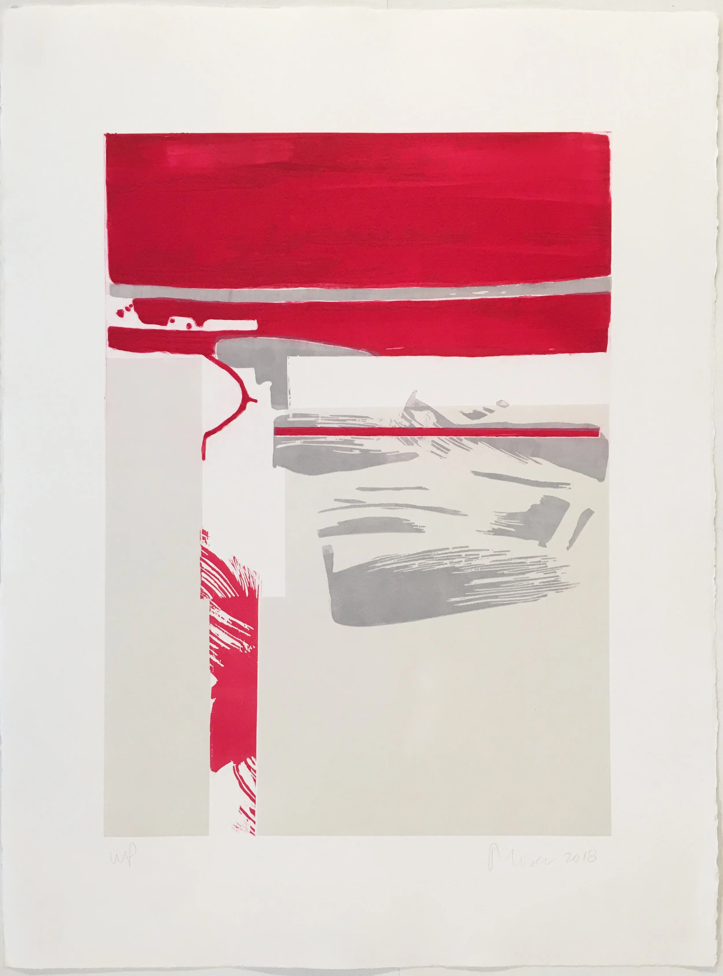 Jill Moser LITHO WOODCUT — JUNGLE PRESS EDITIONS